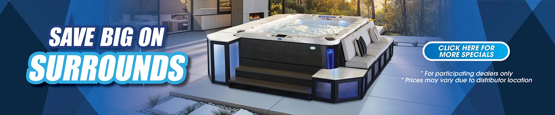 Calspas hot tub being used in a family setting - Driggs
